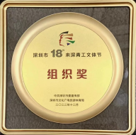 2022第十八届来深青工文体节组织奖牌